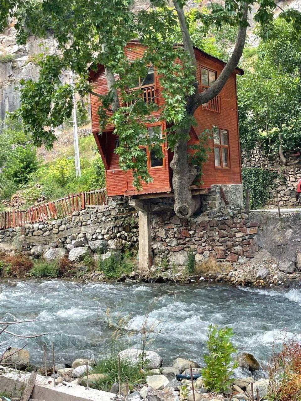 Hotel Kapuzbasi Selalesi Bastuerk Dinlenme Tesisleri à Büyükçakır Extérieur photo